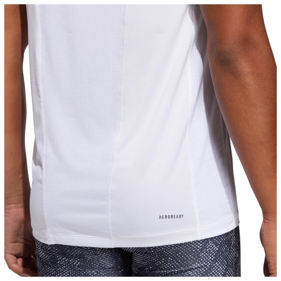Adidas Ανδρική κοντομάνικη μπλούζα Techfit 3-Stripes